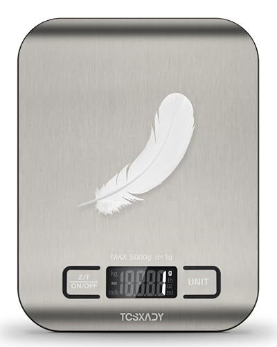 Eco-Friendly Food Scale, 11lb Digital Kitchen Scale with for Daily Use