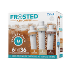 Refreshing Electrolyte Frosted Iced Coffee 6-Pack Variety Pack RAJT - Electrolyte Hydration Enhanced Taste Cartridges - Default Title
