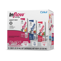 Natural Fruit Flavored Inflow Energy 6-Pack Variety Pack VCUW - Electrolyte Hydration Enhanced Taste Cartridges - Default Title