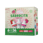 Vitamin-Infused Sabrocita 6-Pack Variety Pack E8JI - Zero-Calorie Multi-Flavor Sip Pods for Water Bottle - Default Title