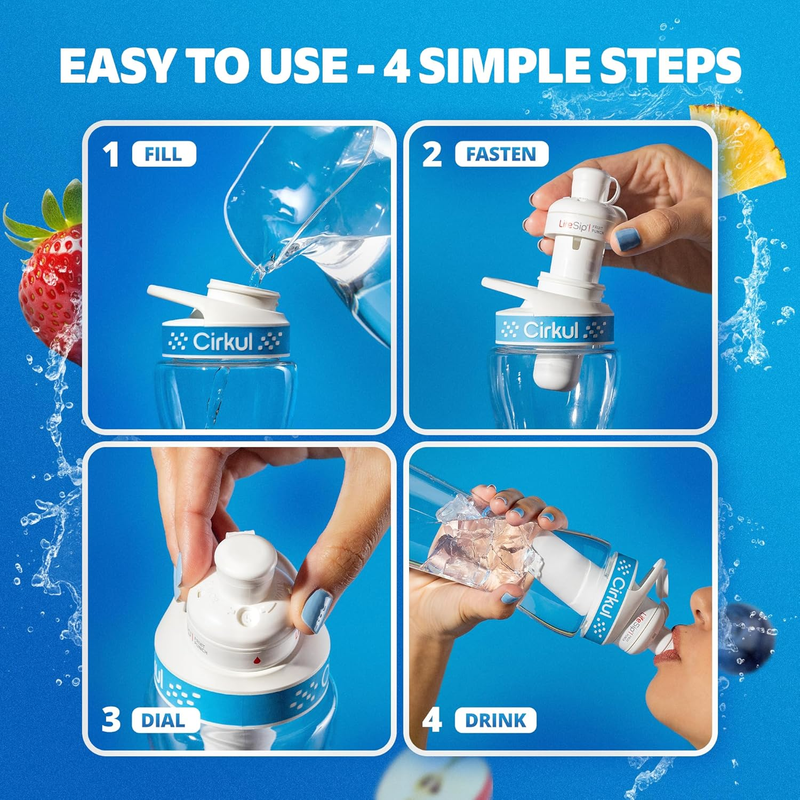 Sugar-Free GoSip 6-Pack Variety Pack CB6Q - Zero-Calorie Multi-Flavor Sip Pods for Water Bottle Detail