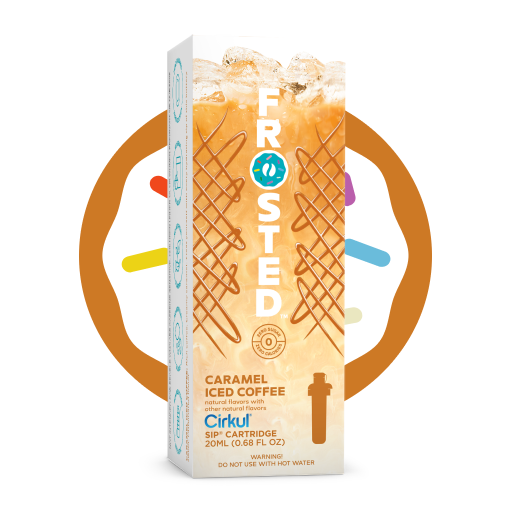 Refreshing Electrolyte Frosted Caramel Iced Coffee 9HCZ - Vitamin-Infused Natural Refreshing Flavor Core - Default Title
