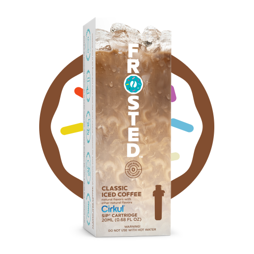 Zero-Calorie Frosted Classic Iced Coffee Q1R3 - Sugar-Free Fruit Flavor Cartridge Refill - Default Title