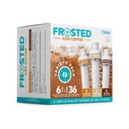 Refreshing Electrolyte Frosted Iced Coffee 6-Pack Variety Pack RAJT - Electrolyte Hydration Enhanced Taste Cartridges Detail
