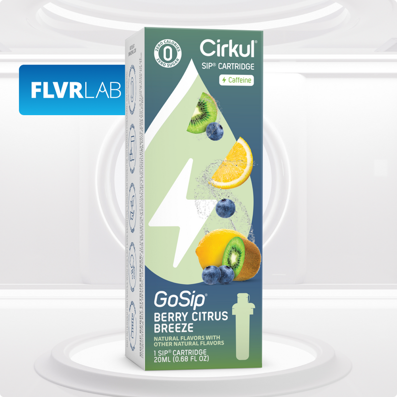 Sugar-Free GoSip Berry Citrus Breeze 2YHA - Vitamin-Infused Natural Refreshing Flavor Core - Default Title