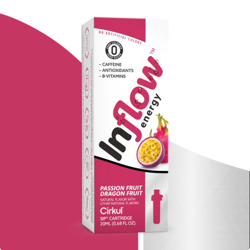 Zero-Calorie Inflow Energy Passion Fruit Dragon Fruit WSDJ - Sugar-Free Fruit Flavor Cartridge Refill - Default Title