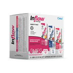 Natural Fruit Flavored Inflow Energy 6-Pack Variety Pack VCUW - Electrolyte Hydration Enhanced Taste Cartridges Detail