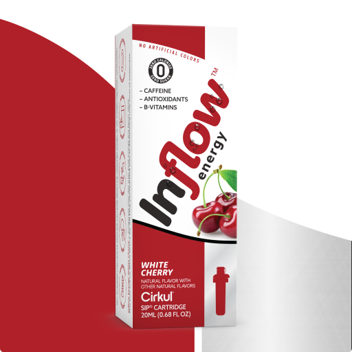 Refreshing Electrolyte Inflow Energy White Cherry XBHC - Sugar-Free Fruit Flavor Cartridge Refill - Default Title