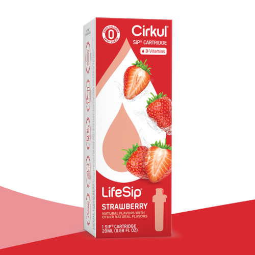 Natural Fruit Flavored LifeSip Strawberry ZNZ2 - Vitamin-Infused Natural Refreshing Flavor Core - Default Title