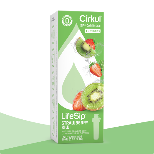 Vitamin-Infused LifeSip Strawberry Kiwi H4PN - Zero-Calorie Multi-Flavor Sip Pods for Water Bottle - Default Title