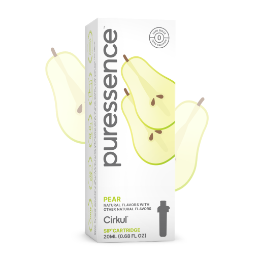 Refreshing Electrolyte Puressence Pear (Unsweetened) QE9E - Electrolyte Hydration Enhanced Taste Cartridges - Default Title