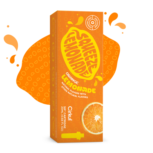 Zero-Calorie Squeeze Orange Lemonade W197 - Vitamin-Infused Natural Refreshing Flavor Core - Default Title