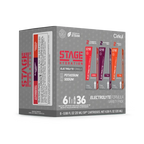 Vitamin-Infused Stage 6-Pack Variety Pack 4ZSP - Electrolyte Hydration Enhanced Taste Cartridges Detail
